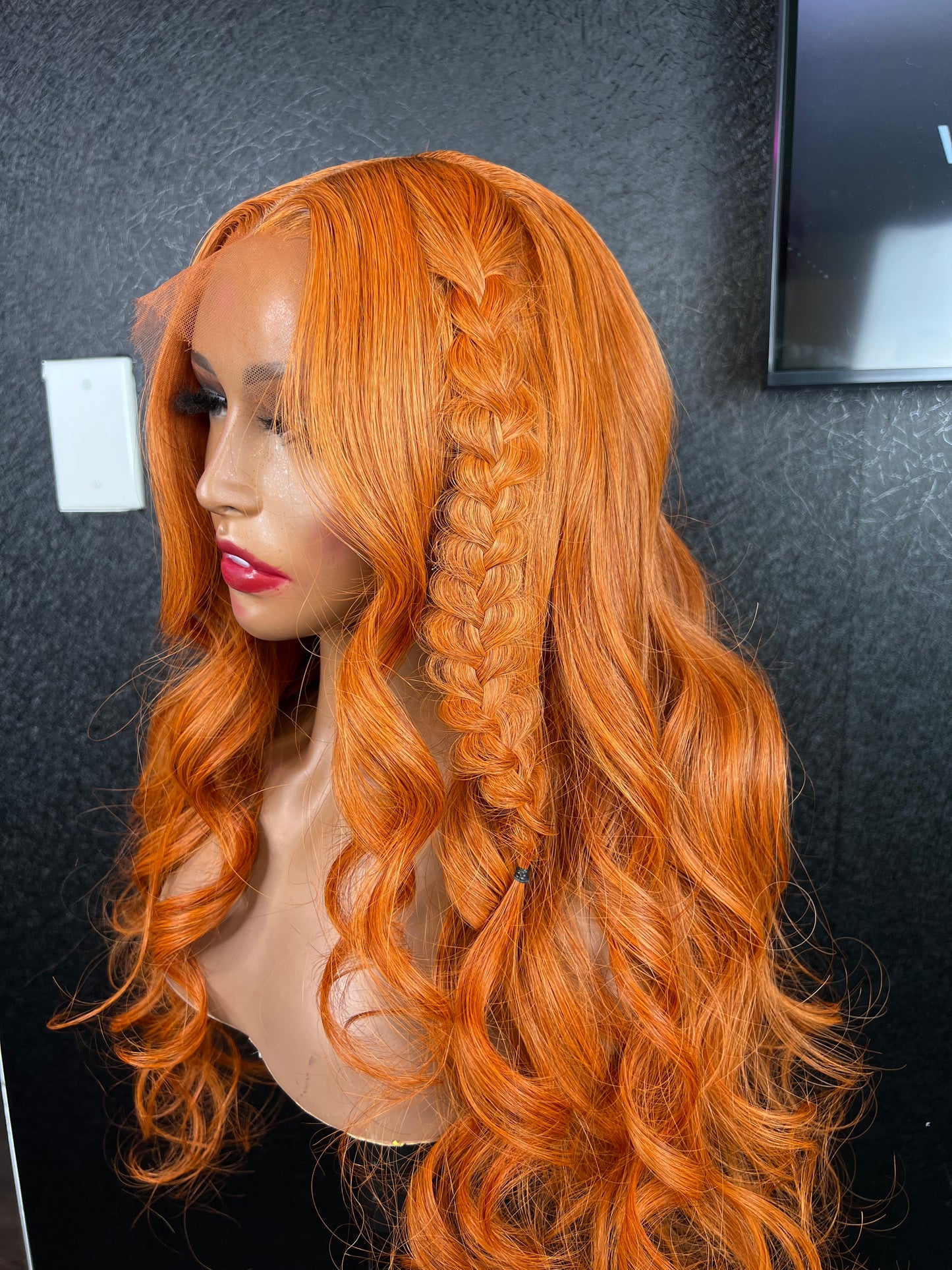 Ice Spice Glue-less Virgin HD Lace Frontal Wig